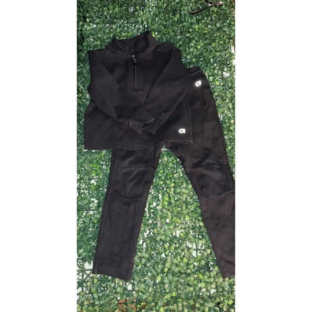3t Baby Gap black Cotton 2 piece set fall and winter